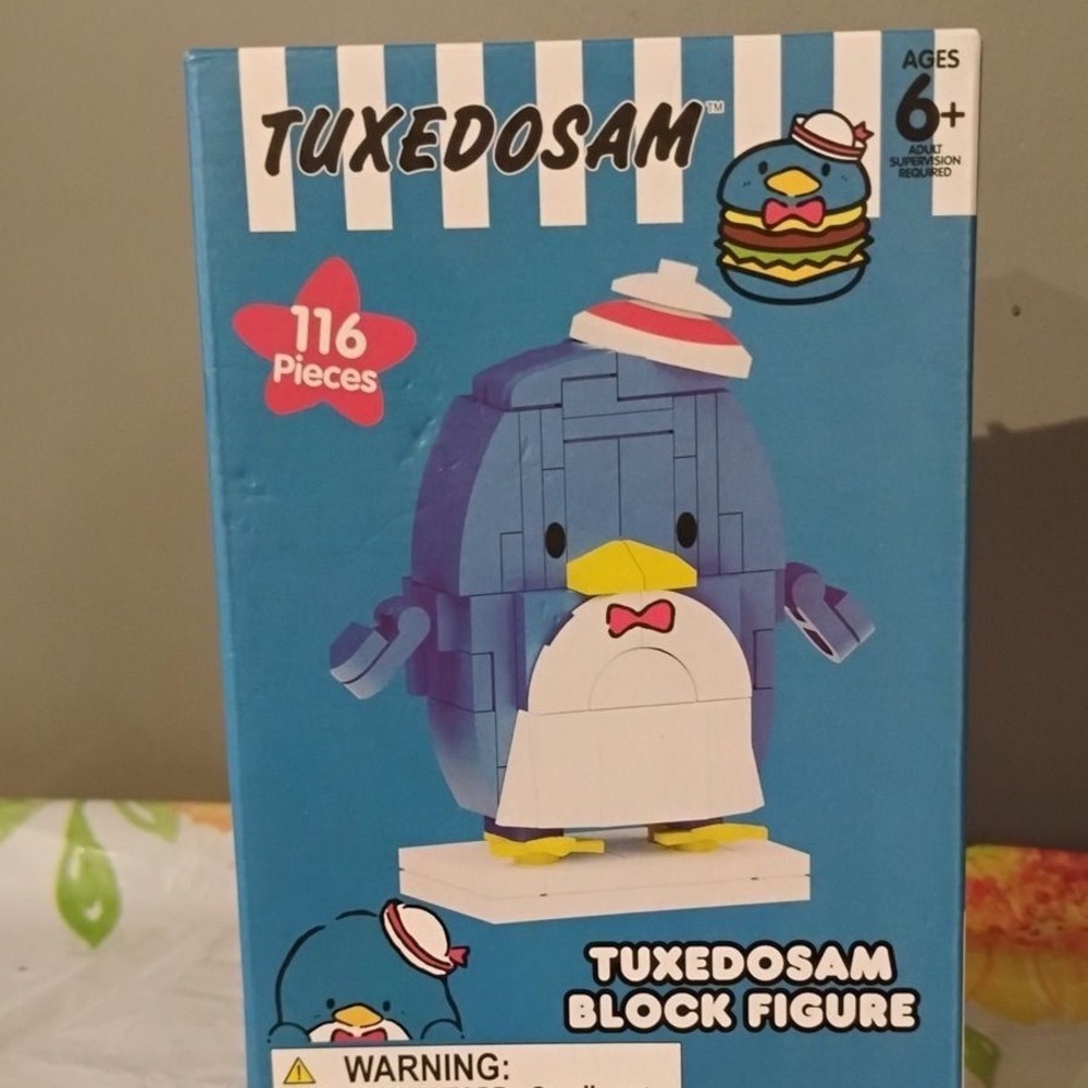 Sanrio Tuxedosam Block Figure Building Set 116 Pieces Penguin Collectible